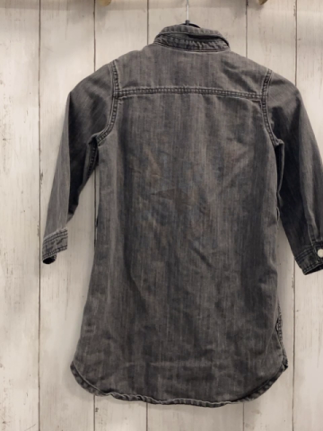 H&M  Kleid  Gr. 110  grau Jeans 