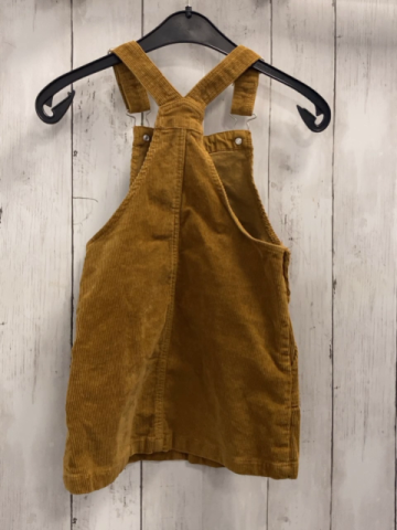 H&M  Trägerrock Gr. 104  ocker Kord 