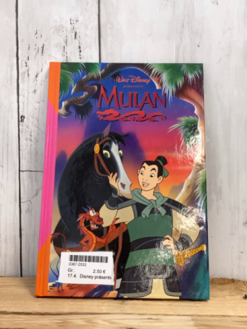 Disney präsentiert  Buch Mulan 