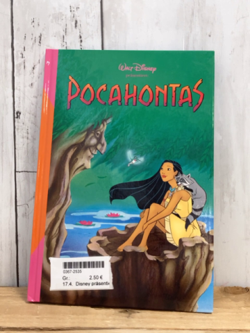 Disney präsentiert  Buch Pocahontas 