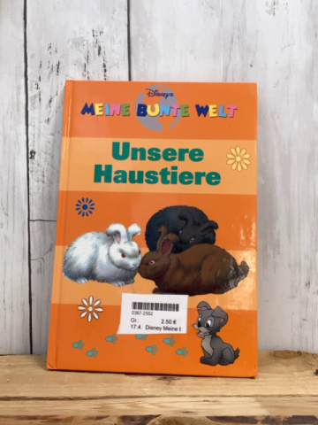 Disney Meine bunte Welt  Buch  Unsere Haustiere 