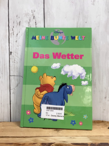 Disney Meine bunte Welt  Buch  Das Wetter 