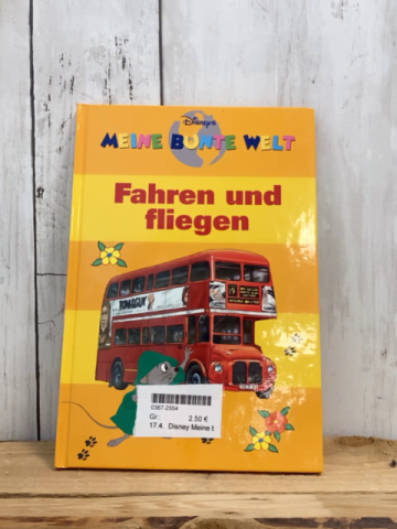 Disney Meine bunte Welt  Buch  Fahren und fliegen 