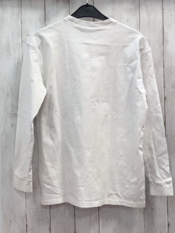 Adidas  Pullover  Gr. 158/164  weiß Blumen braune Schrift + Label