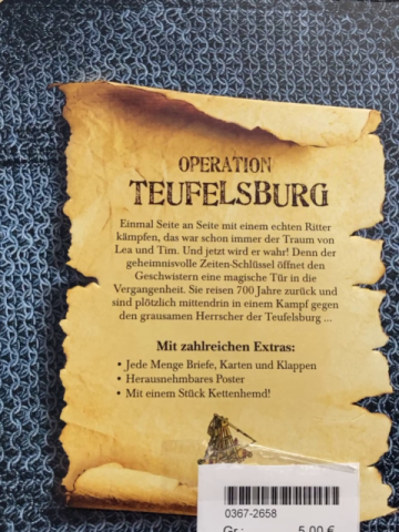   Pappbuch Der Zeitenschlüssel 