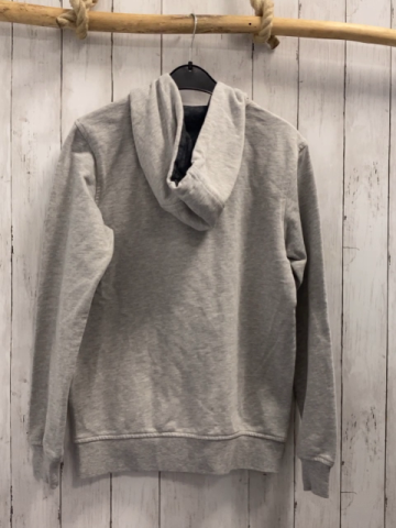 Helly Hansen  Sweatjacke  Gr. 164/170  hellgrau Kapuze Schrift 