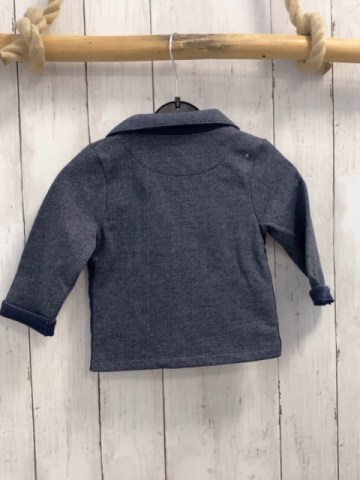 Staccato  Sweatjacke  Gr. 74  grau hellgrau meliert 