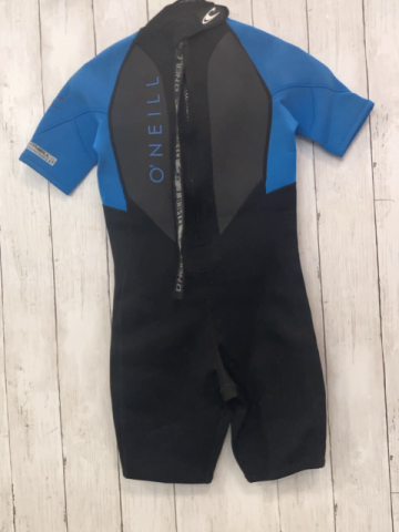 O´Neill Neoprenanzug  Gr. 140/146  schwar zdunkelgrau hellblau 