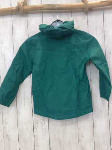 Jack Wolfksin Regenjacke  Gr. 104  grün gelber Rieißverschluss + gelbes Futter 