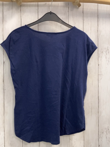 Desigual  T-Shirt  Gr. M blau bunter Druck 