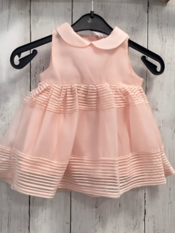   Kleid  Gr. 62  rosa mit Streifen 