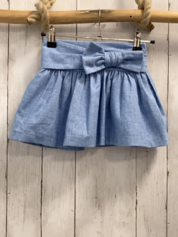 Rock Gr. 98  blau Schleife Bund verstellbar 