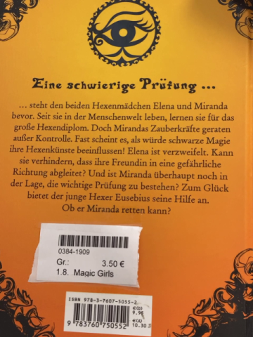 Magic Girls  Buch Die große Prüfung 