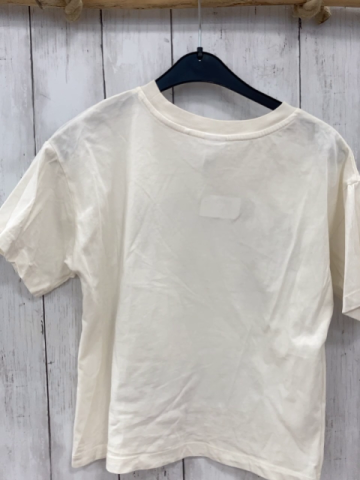  T-Shirt Gr. 140  weiß Hedwig silber Schrift
