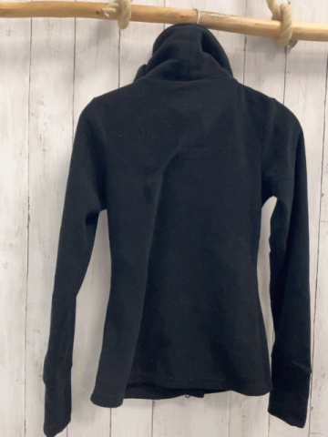 Steeds  Fleecejacke  Gr. 164  schwarz großer Kragen 