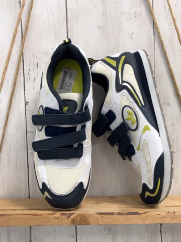 Lico  Schuhe  Gr. 41  weiß dunkelgrau hellgrün 