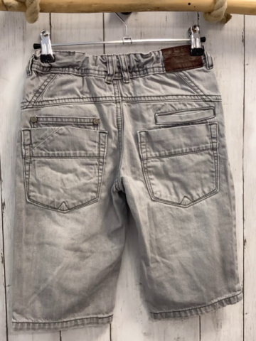 Okaidi  Shorts  Gr. 140  grau Jeans Bund verstellbar 