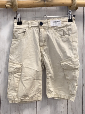 Vingino Shorts  Gr. 134  beige aufgesetzte Taschen Bund verstellbar 