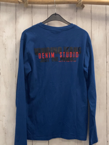 Vingino Langarmshirt Gr. 158  blau