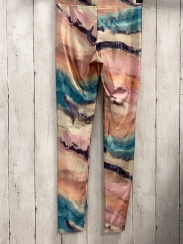 H&M Sportleggings Gr. 146  beige rosa blau