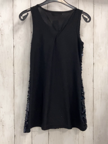 Jolie Miss Kleid Gr. 128  schwarz Pailetten 