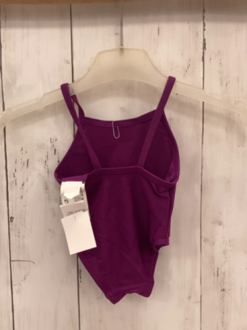 Decathlon  Badeanzug  Gr. 68  brombeere rosa Schrift 