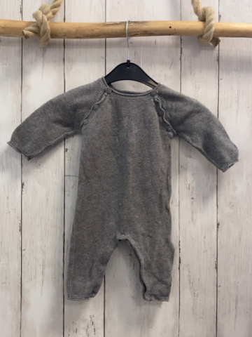 Bellybutton  Overall  Gr. 56  grau Strick 