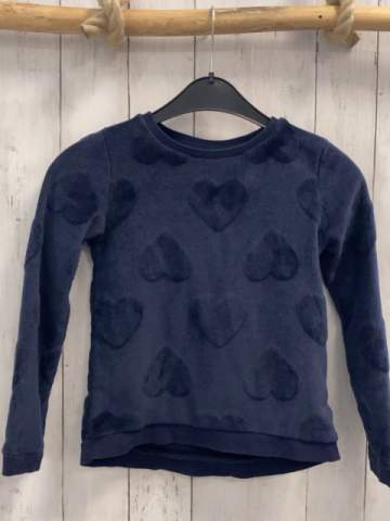 H&M  Pullover   Gr. 122  blau Nicky Herzen 