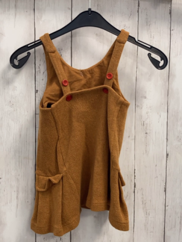 Zara  Kleid  Gr. 98  ocker Strick 
