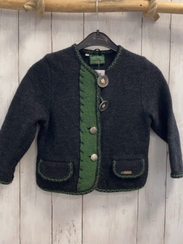 Sonnweng  Janker  Gr. 104  grau oliv Walstoff 