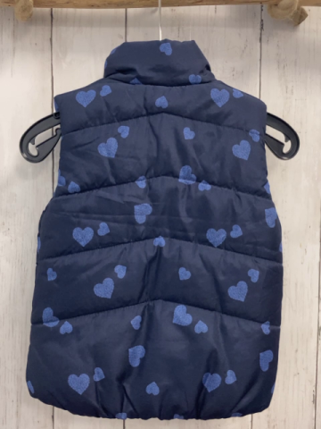   Weste  Gr. 86  blau hellblaue Herzen