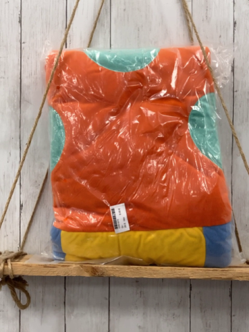 neu Spieldecke orange gelb blau grün