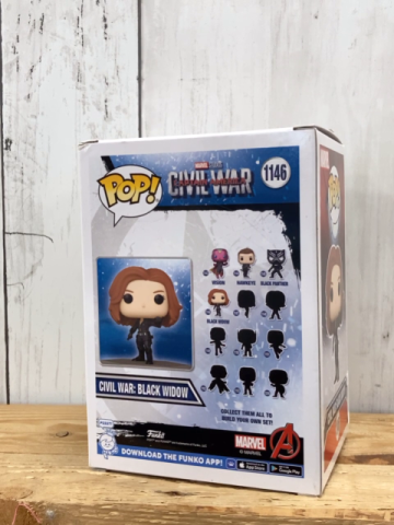 Pop! Plastikspielzeug  Gr. 1146  Marvel Studios Captain America Civil War:  Black Widow 
