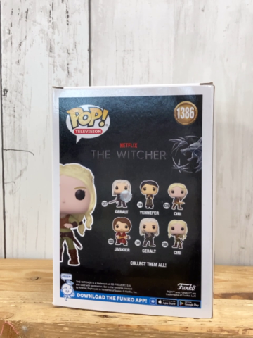 Pop! Plastikspielzeug  Gr. 1386   Netflix The Witcher: Ciri 