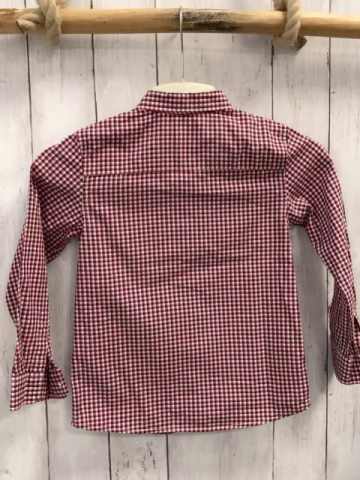 H&M  Hemd  Gr. 122  rot schwarz weiß kariert 