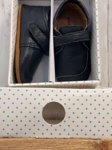 En Fant  Schuhe  Gr. 24  dunkelblau weiche biegsame Sohle Leder 