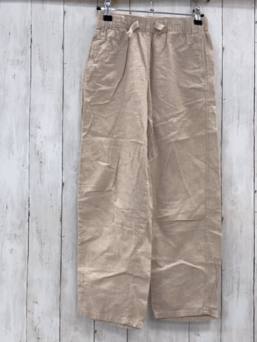 H&M  Hose  Gr. 140  beige Gummizugbund mit Kordel 