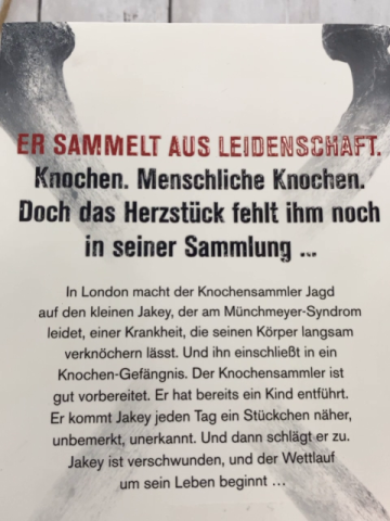  Taschenbuch Der Knochensammler Die Ernte 