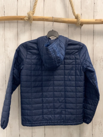 Lands´ End  Jacke  Gr. 146/152  blau gestppt Kapuze 