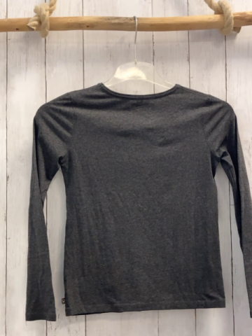 Okaidi Langarmshirt  Gr. 152  grau Pailetteschmetterling