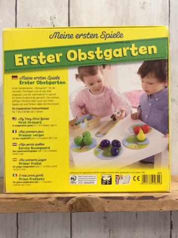 Haba  Spiel  Erster Obstgarten (Karton minimal beschädigt)