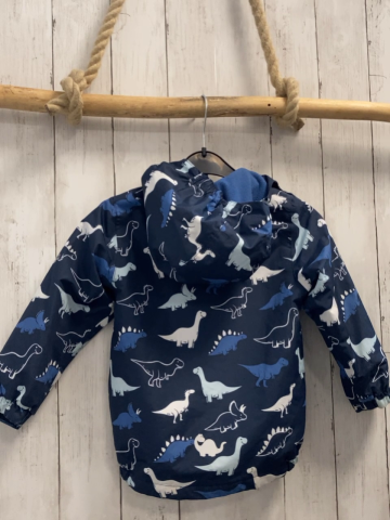  Regenjacke Gr. 98  blau Dinos