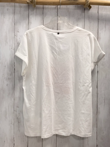 neu Gerry Weber  T-Shirt  Gr. 42  weiß Blumendruck NP 55,99 € 