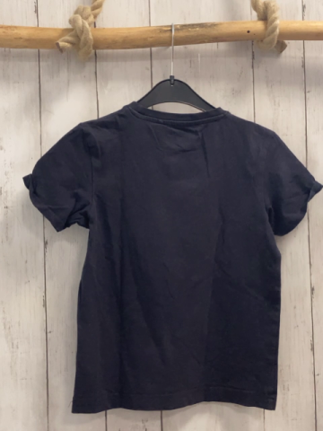 Engelbert Strauß  T-Shirt  Gr. 122/128  dunkelgrau roter Strauß + Schrift 