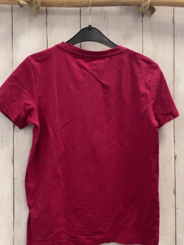 Engelbert Strauß  T-Shirt  Gr. 134/140  rot weißer Strauß weiße Schrift 