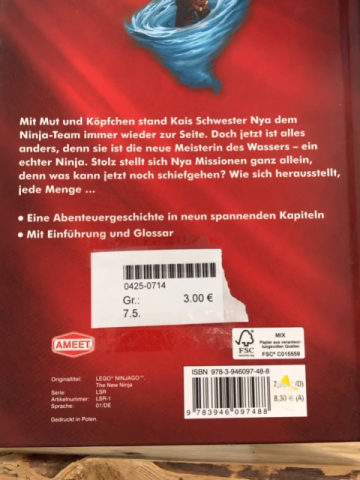   Buch Der neue Ninja 