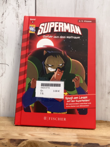   Buch Superman Gefahr aus dem Weltraum  