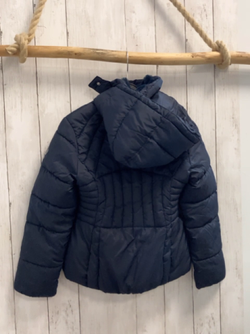 Mayoral  Winterjacke  Gr. 140  blau silber Reißverschluss 