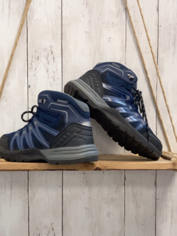   Boots  Gr. 40  blau schwarz grau 