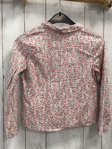 Sergent Major  Bluse  Gr. 128  weiß Kirschen